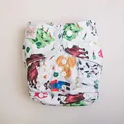 Monarch Reusable Pocket Cloth Nappy, Anything Grows