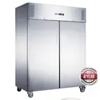1200L Double Door Upright Fridge Stainless Steel Heavy Duty Tropicalised