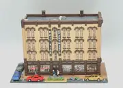 Woodland Scenics DPM N Scale Custom Painted " Trackside Apartments" New Diorama