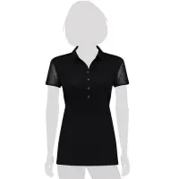 在飛比找Yahoo奇摩購物中心優惠-BURBERRY 純棉女性短袖上衣-黑色(S／L號)