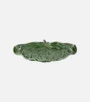 [Bordallo Pinheiro] Bordallo Pinheiro Folhas Banana Leaf ceramic platter