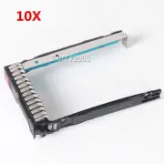10PCS HP G8 Gen8 G9 651687-001 2.5" SFF SAS Tray Caddy DL380p with chip LED
