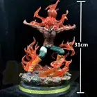 Anime Naruto Might Guy Statue Figure Model Toy with Light in Box Good Gift
