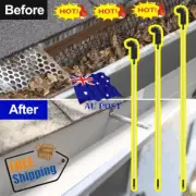 Gutter CDYaning Brush Gutter Guard Cleaner Tools with Extendable Telescopic Pole