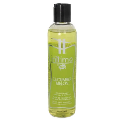 Massage Oil Intimo Cucumber Melon Essential Oils 240ml Aromatherapy Bath Unisex