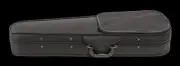 V-Case 1/4 Size Violin Case Moulded Poly Black Nylon Cover