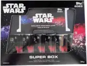 2023 TOPPS STAR WARS FLAGSHIP SUPER BOX 24 PACKS + 1 WIDEVISION CARD NEW