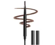 Eyebrow Definer Pencil Makeup Long Lasting Brow Pencil With Brow Brush Cosmetics Medium Coffee