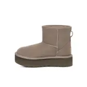 UGG Kids Classic Mini Platform in Smoke Plume 1143700K-SKP