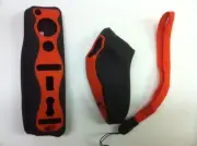 2 SILICON SKINS CASE COVERS FOR NINTENDO Wii REMOTE & NUNCHCUCK CONTROLS O&B 41K