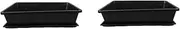 BESPORTBLE 2 Sets Plastic Seedling Tray Drainage Nursery Planter Trays for Sprouting Grow