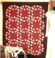 COUNTRY WEDDING RING -- APPLIQUE VINTAGE QUILT PATTERN