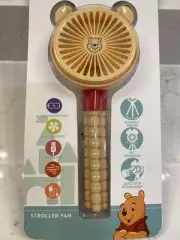 Winnie the Pooh Disney Baby Stroller Fan - NEW with Rechargeable Battery