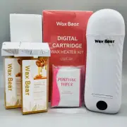 Wax Bear Kit Wax Digital Cartridge ROLL ON VEGAN Wax Honey 1PK GREAT for GIFT