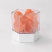 LED Natural Himalayan Crystal Salt Lamp Rock Salt Night Lamp Table Lava Lamp USB