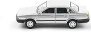 1:64 for Santana Sedan Y58-01 Silver Alloy Simulation Model Car