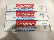 3X COLGATE SENSITIVE PRO RELIEF + WHITENING - 110G NEW - EXP 10/18