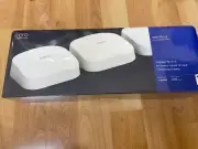 eero Pro 6 AX4200 Tri-Band Wi-Fi Mesh System Cover 6000 sf - New (3 devices)