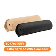 ZUNI 50/70/90% UV Shade Cloth Shade Sail Heavy Duty Garden Mesh Roll Beige/Black