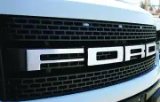 Ford Raptor Billet Grille Letters FORD