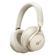 Anker Soundcore Space One ANC Headphones, App Control, 40 Hours with ANC on, 55 Hours with ANC off, Bluetooth 5.3 - White