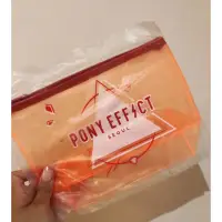 在飛比找蝦皮購物優惠-全新未拆封 PONY EFFECT 大SIZE透明化妝包 螢