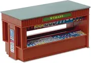 [Peco] OO/HO Scale Model Model Railway Bookstall, 72 mm Length