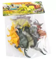 Large Dinosaurs in Bag, 6 Piece - All Brands