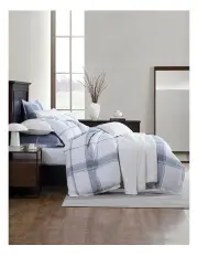 [Private Collection] Cannon Quilt Cover Set in White