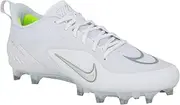 [Nike] Alpha Huarache 8 Pro CW4439-110 White-Pure Platinum-Wolf Grey Lacrosse Cleats 9.5 US