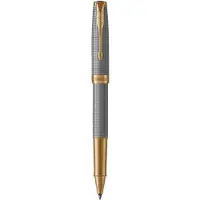 在飛比找ETMall東森購物網優惠-PARKER 派克 流年系列 純銀格紋金夾鋼珠筆