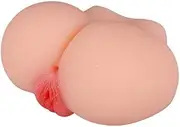 Realistic Masturbation Ass Masturbation 3D Silicone Anal Masturbation Pussy Sex Doll Male Sex Toy (21 × 21 × 11Cm)