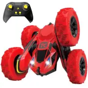 RC Stunt Cars Remote Control Car with Lights Double-Sided Driving Car Toy Gif...