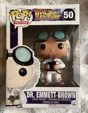 New Funko Pop Movies Back to the Future Dr. Emmett Brown Vinyl Figure #3399