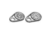 Rollmaster Timing Chain Set Nitrided w/ Torrington Bearing SB Chev 262-400 w/BB Chev Snout