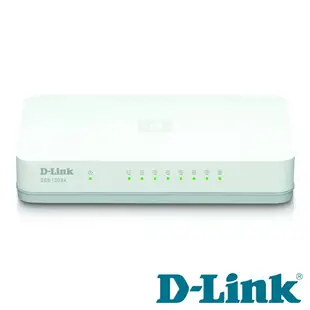 D-Link 友訊 DGS-1008A 8埠 10/100/1000Mbps 交換器 Switch HUB 交換器