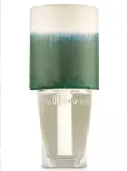 Bath & Body Works Wallflower Diffuser Plug Ceramic Green & White Ombré Topper