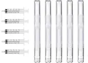 5 pcs Fillable Touch Up Paint Pen Brush,Touch Up Paint Pens,for Store House,Walls,Furniture Stains,Cabinets,Wooden Floor(5ml+3ml)