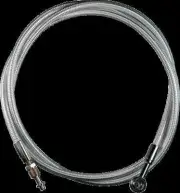 Magnum Braided Hydraulic Clutch Cable Chrome 70in. 35 Deg Softail Springer 88-06