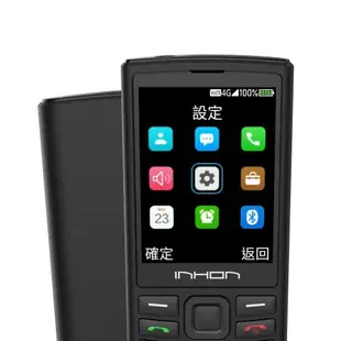 Inhon GT39 4G 高續航資安園區手機-黑色