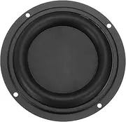 uxcell 1 Pcs Passive Radiator 4 Inch Round Woofer Vibrating Membrane, Rubber Vibration Diaphragm Plate Subwoofer for Bass Speaker Replacement, DIY