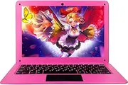 [HSW] 10.1-inch Windows 10 Laptop Network with Atom Z8350 1.44GHz Quad Core Processor,2GB RAM, 32GB Storage, Support WiFi,HDMI,Camera and 128GB TF Card Extension Computer (Pink)
