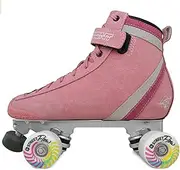 [Bont] Parkstar Pink Suede Professional Roller Skates for Park Ramps Bowls Street for Men - Women - Boys - Girls rollerskates for Outdoor and Indoor Skating