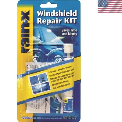 Pack of 6: Instant Windshield Repair Kit - Fix Chips & Cracks Effortlessly