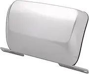 GM Accessories 19212170 Trailer Hitch Cover in Silver with Bracket, Guide, Nuts, and Retainers