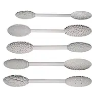 Clay Sculpting Tools - Sculpting Kit Textured Rolling Pins - Comfortable Grip Pottery Texture Tools Modeling Rolling Rod for Beginners Professionals