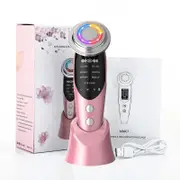 7 In 1 RF Face Massager Skin Rejuvenation Facial Lifting LED Wrinkle Remover Beauty Vibration Device