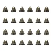 100Pcs mini bells Loud Bell Brass Bell Small Polished Brass Bells