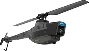 C128 Scout Drone with 1080P Camera, 2.4G 4CH Aerial Vehicle Reconnaissance, Take Off/Landing, 6-Axis Gyro RC Aircraft Helicopter for Adults Beginners