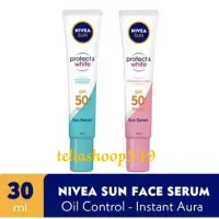 在飛比找蝦皮購物優惠-NIVEA 妮維雅防曬面部精華 Spf 50 pa 保護白色